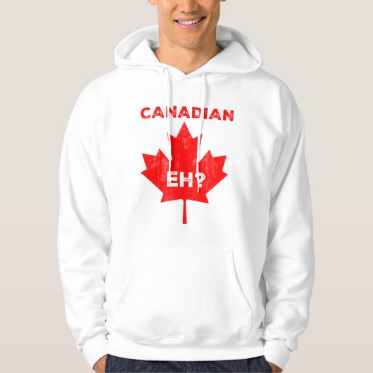 Canadees? Maple Leaf Hoodie (Voorkant)