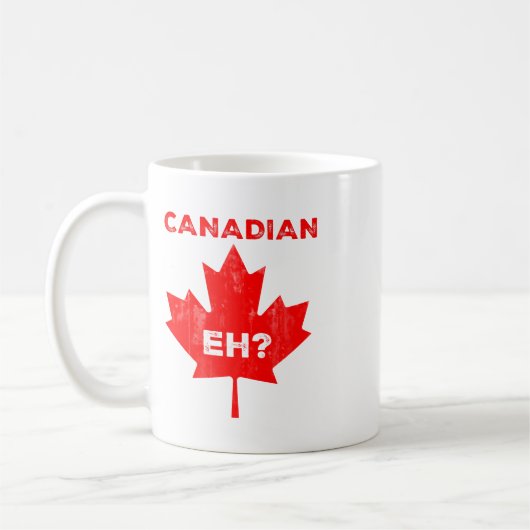 Canadees? Maple Leaf Koffiemok (Links)