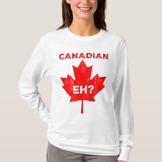 Canadees? Maple Leaf T-shirt (Voorkant)