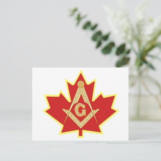 CANADEES MASON BRIEFKAART (Staand voorkant)