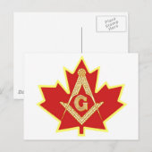 CANADEES MASON BRIEFKAART (Voorkant / Achterkant)