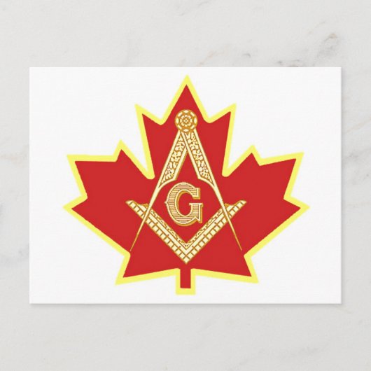 CANADEES MASON BRIEFKAART (Voorkant)