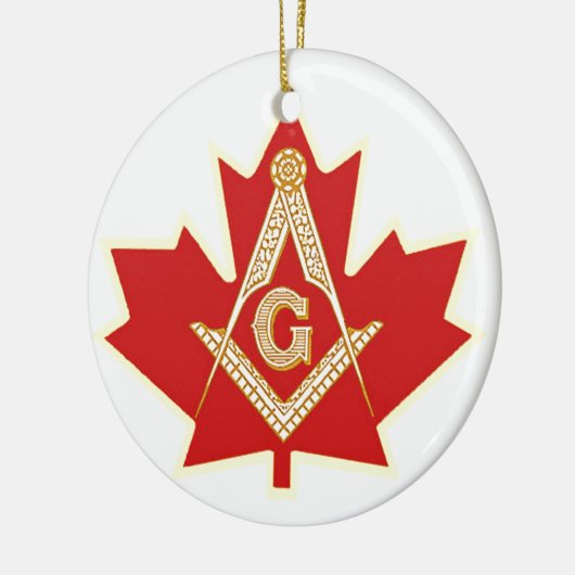 CANADEES MASON KERAMISCH ORNAMENT (Links)