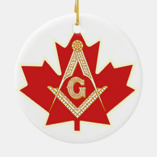 CANADEES MASON KERAMISCH ORNAMENT