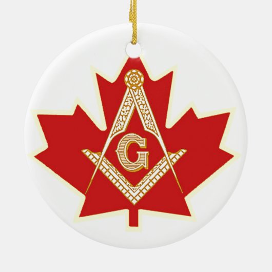 CANADEES MASON KERAMISCH ORNAMENT (Achterkant)