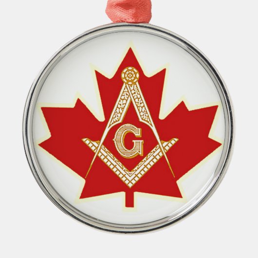 CANADEES MASON METALEN ORNAMENT (Voorkant)