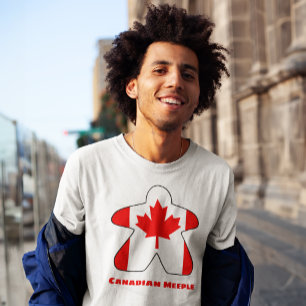 Canadees Meeple Mannen Shirt