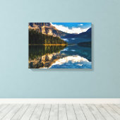 Canadees meer canvas afdruk (Insitu (Houten vloer))