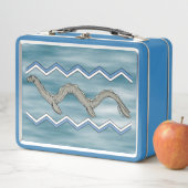 Canadees meer monster en zigzags (In situ)