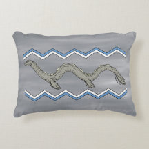 Canadees meer monster en zigzags