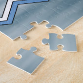 Canadees meer monster en zigzags legpuzzel (Zijkant)