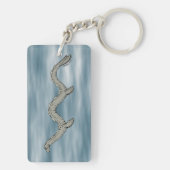 Canadees meer monster sleutelhanger (achterkant)