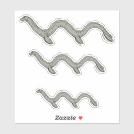 Canadees meer monster sticker