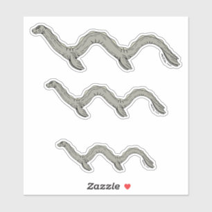 Canadees meer monster sticker