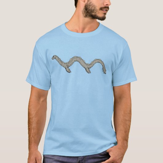Canadees meer monster t-shirt (Voorkant)
