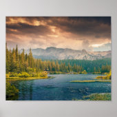 Canadees meer-verzachten poster (Voorkant)