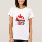 Canadees meisje t-shirt (Voorkant)