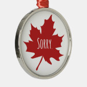 Canadees Metalen Ornament (Rechts)