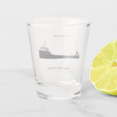 Canadees mijnglas shot glas (Achterkant)