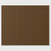 Canadees Nationaal Maple Leaf Tartan Cadeaupapier (Vlak)