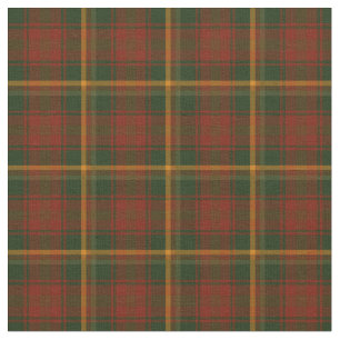 Canadees Nationaal Maple Leaf Tartan Stof