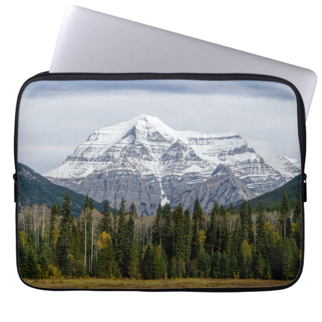 Canadees Nationaal Park, Mount Robson Laptop Sleeve (Voorkant)