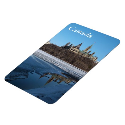 Canadees parlement Uitzicht van Ottawa Magneet (Linkerzijde)