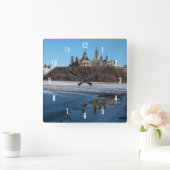 Canadees parlement Uitzicht van Ottawa Vierkante Klok (Huis)