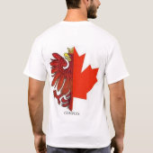 Canadees polekster t-shirt (Achterkant)