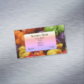 Canadees Popcorn Magnetic Visitekaartje Magnetisch Visitekaartje (Voorbeeld)