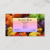 Canadees Popcorn Visitekaartje (Voorkant)