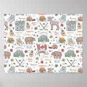 Canadees Poster Doodles (Voorkant)