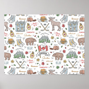 Canadees Poster Doodles