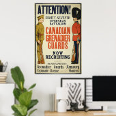  Canadees poster voor inschrijving (Thuiskantoor)
