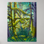 Canadees Poster voor landschapsschildering van Kim (Voorkant)