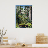 Canadees Poster voor landschapsschildering van Kim (Keuken)