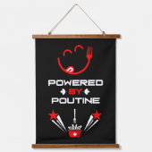 Canadees Poutine Festival Hangend Wandkleed (Voorkant 2)