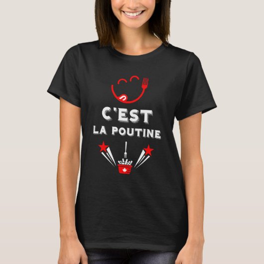 Canadees Poutine Festival T-shirt (Voorkant)
