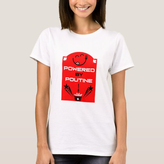 Canadees Poutine Festival T-shirt (Voorkant)