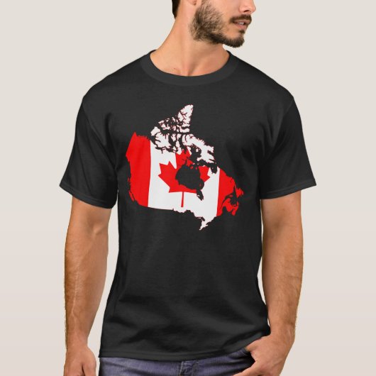 Canadees Pride Mannen T-shirt (Voorkant)