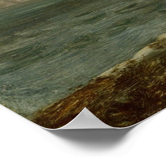 Canadees Rockies (1889) - Albert Bierstadt Poster (Hoek)