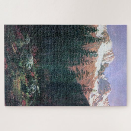 Canadees Rockies, Albert Bierstadt Legpuzzel (Horizontaal)
