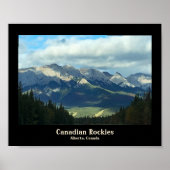 Canadees Rockies, Alberta Canada Wall Poster (Voorkant)