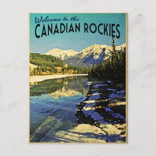 Canadees Rockies Briefkaart
