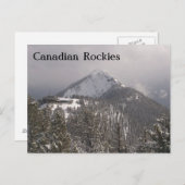 Canadees Rockies Briefkaart (Voorkant / Achterkant)