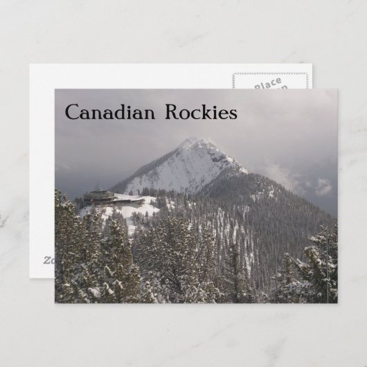 Canadees Rockies Briefkaart (Voorkant / Achterkant)