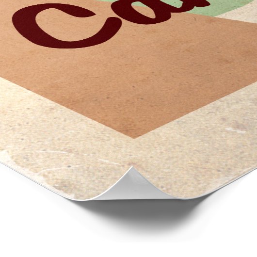 Canadees Rockies -  effect Poster (Hoek)