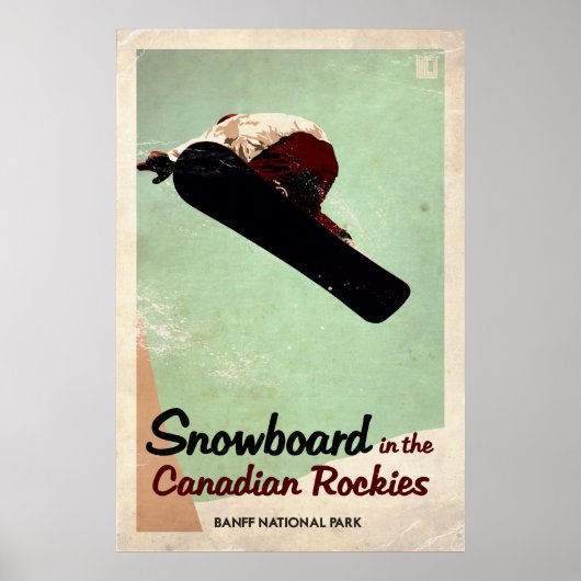 Canadees Rockies -  effect Poster (Voorkant)