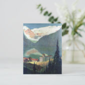 Canadees Rockies Lake Louise Postc Briefkaart (Staand voorkant)