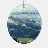Canadees Rockies Mountains Travel Ornament (Links)
